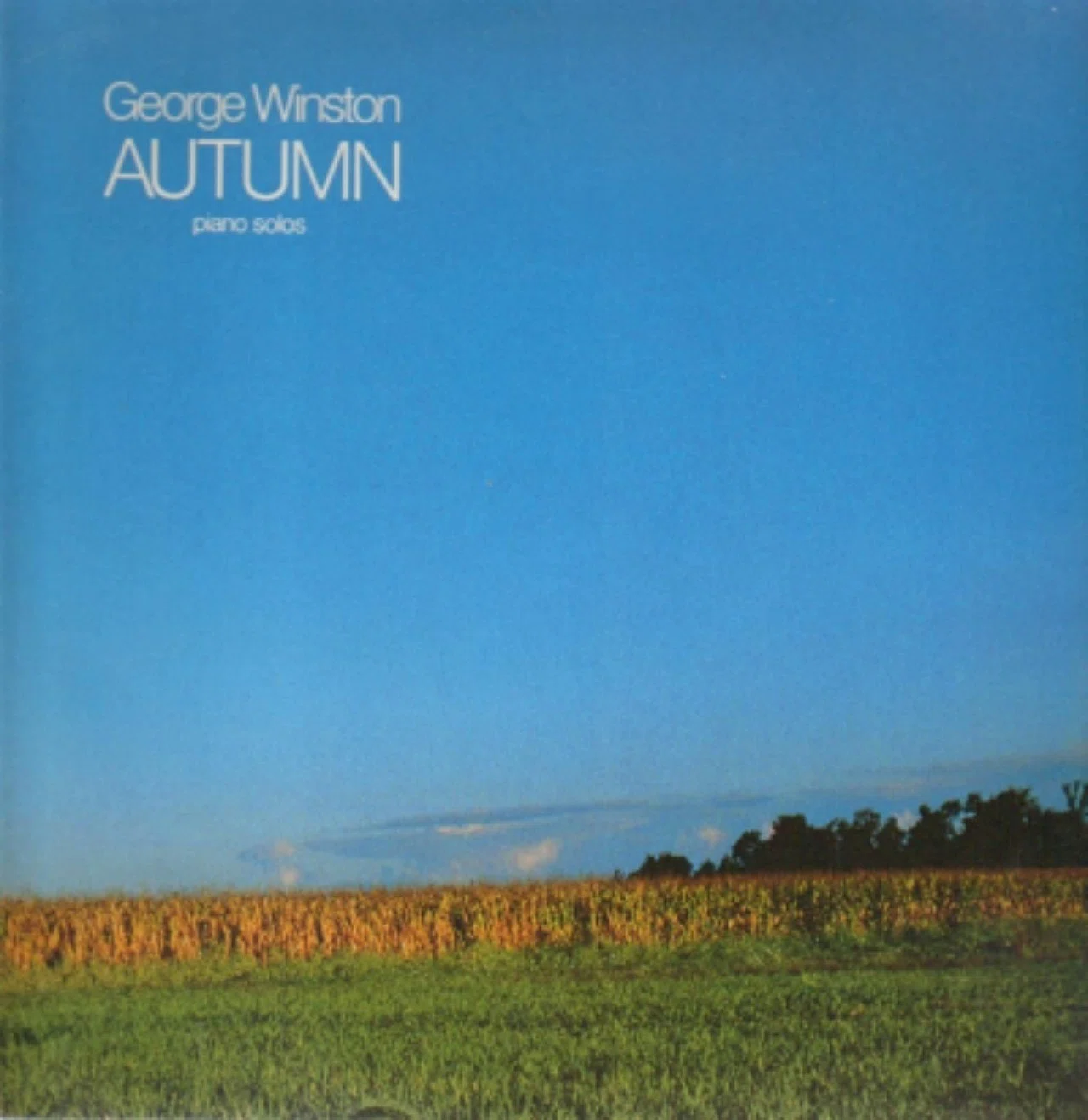 ジョージ ウィンストンは意外と陽気なおじさん George Winston Autumn 1980年11月 Sono Note