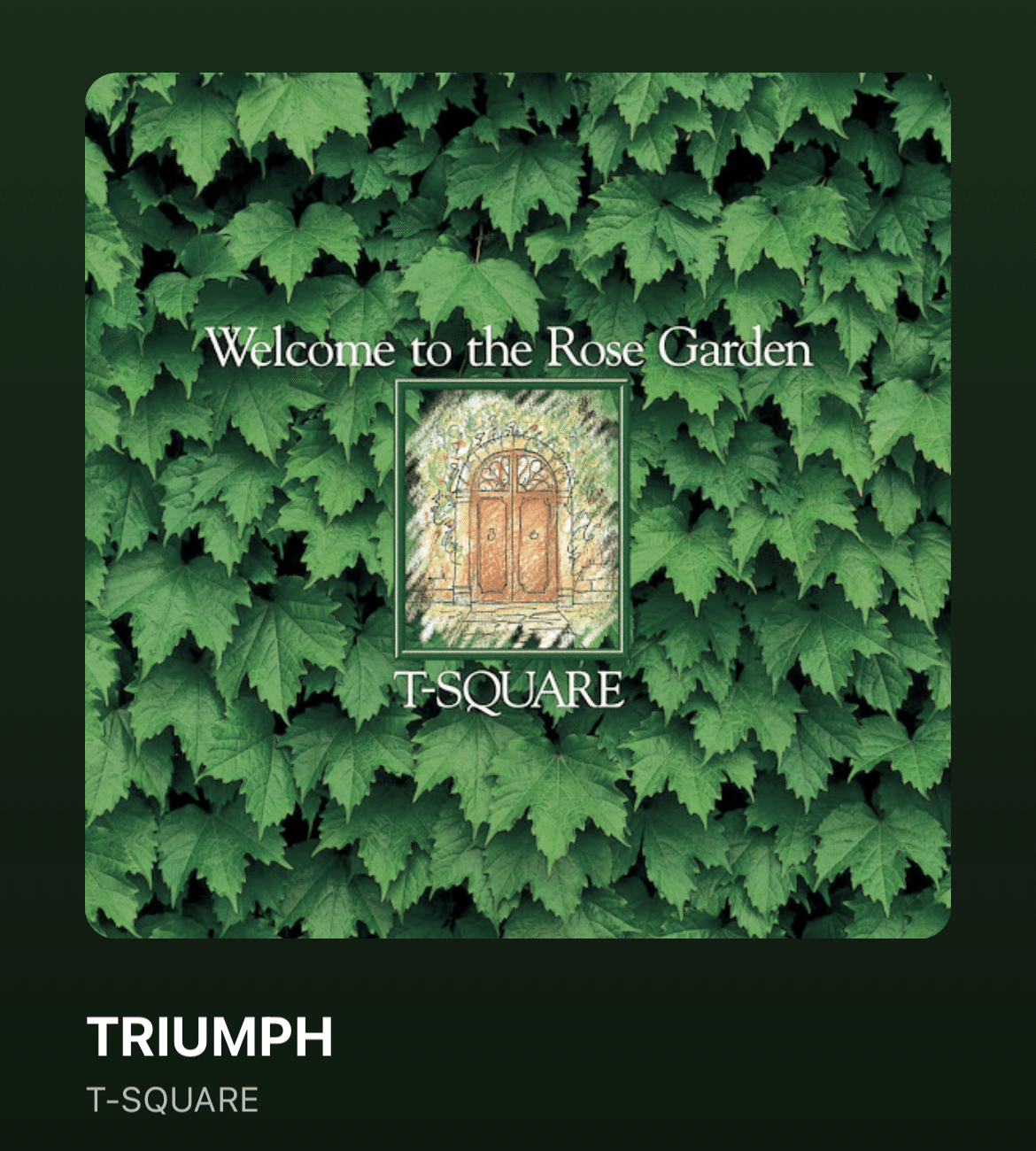Triumph / T-SQUARE｜C.ディエム