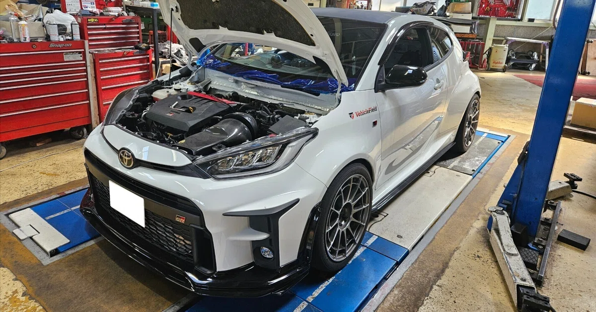 GXPA16 GRヤリス ビークルフィールド デモカーが新たなステージに 
