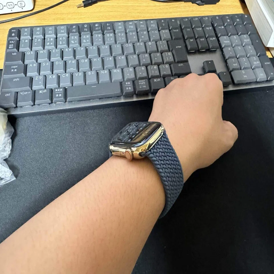 AppleWatch 9 ステンレスゴールドのレビュー｜xf8n