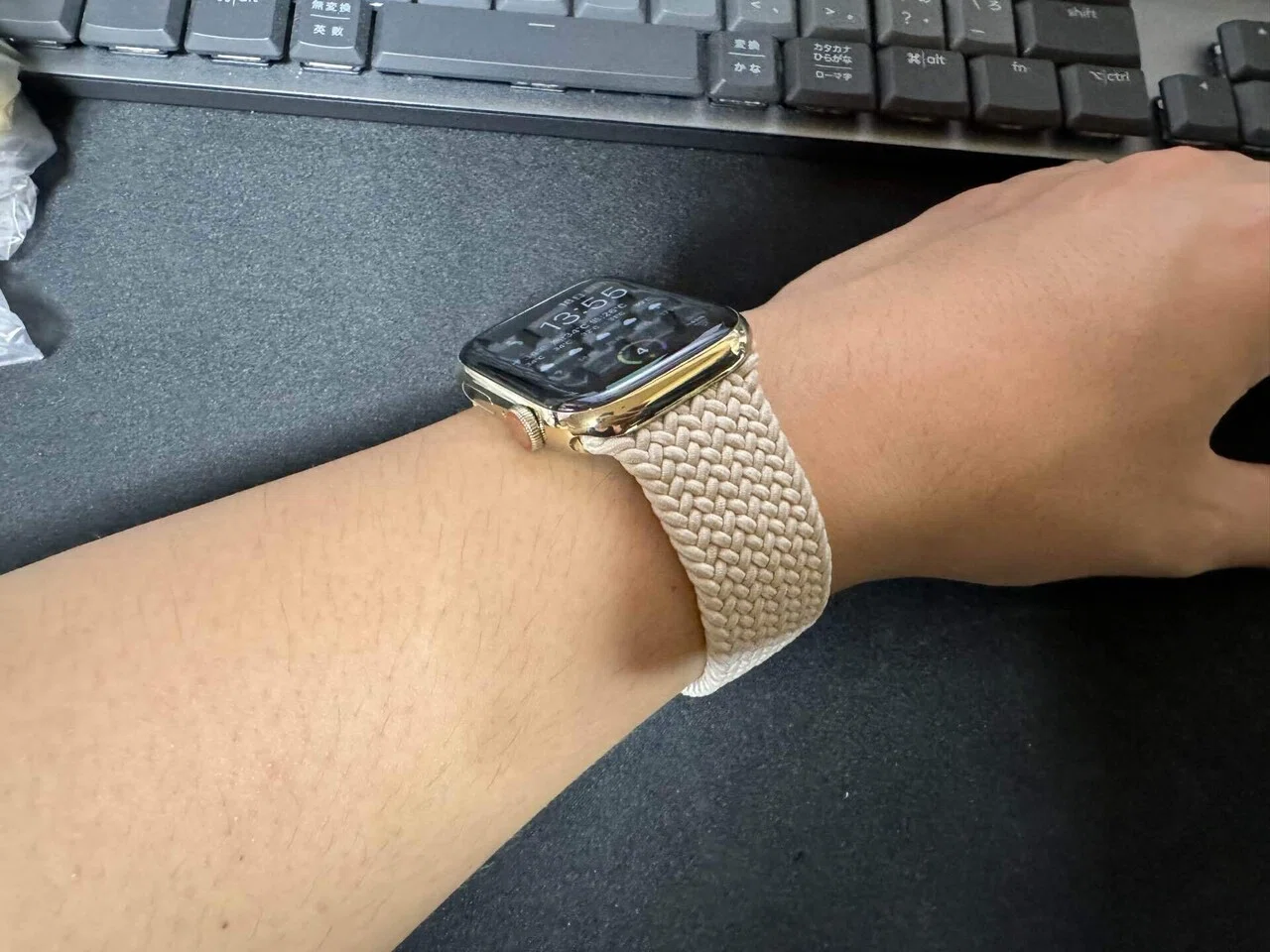 AppleWatch 9 ステンレスゴールドのレビュー｜xf8n