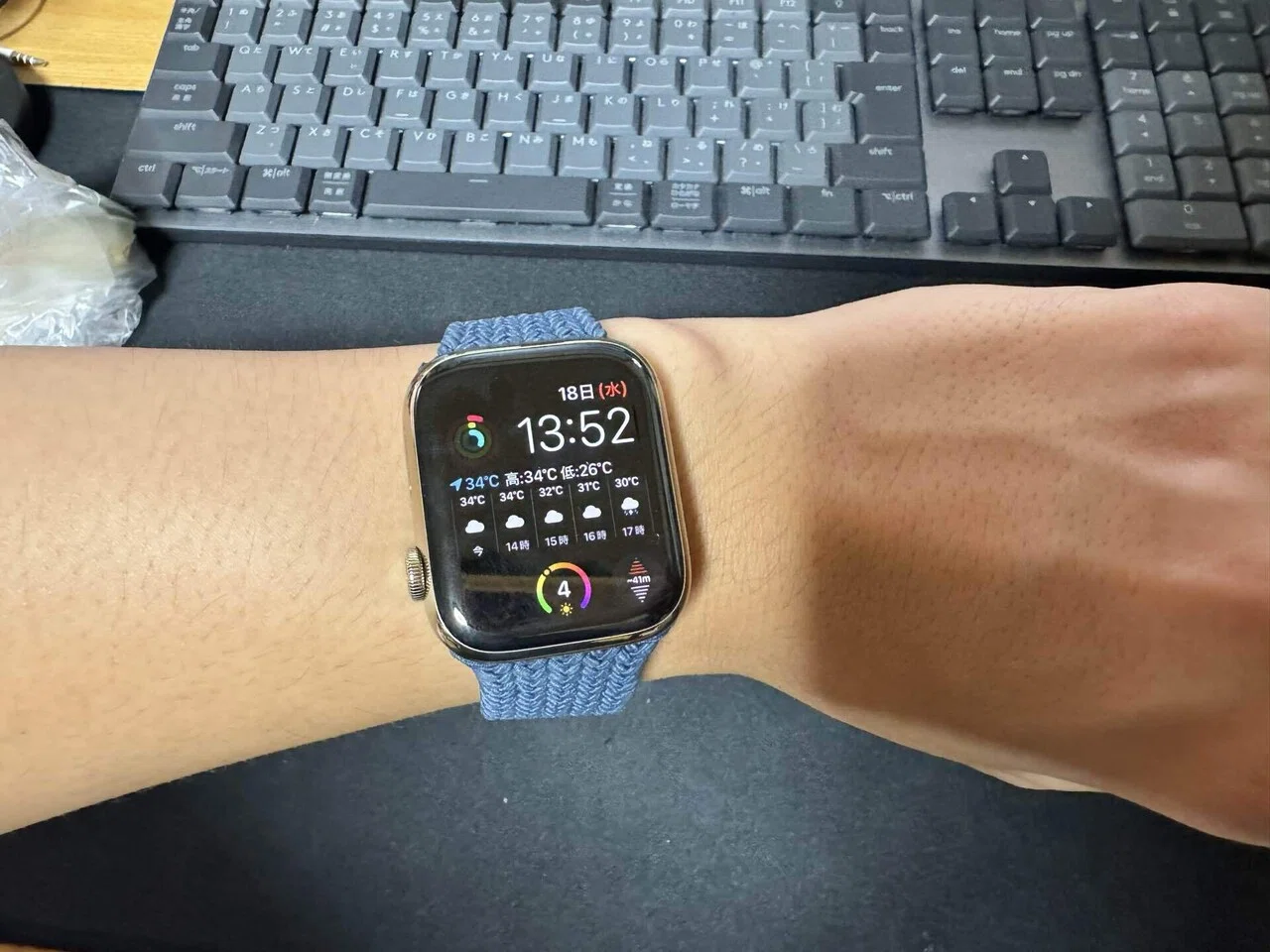 AppleWatch 9 ステンレスゴールドのレビュー｜xf8n