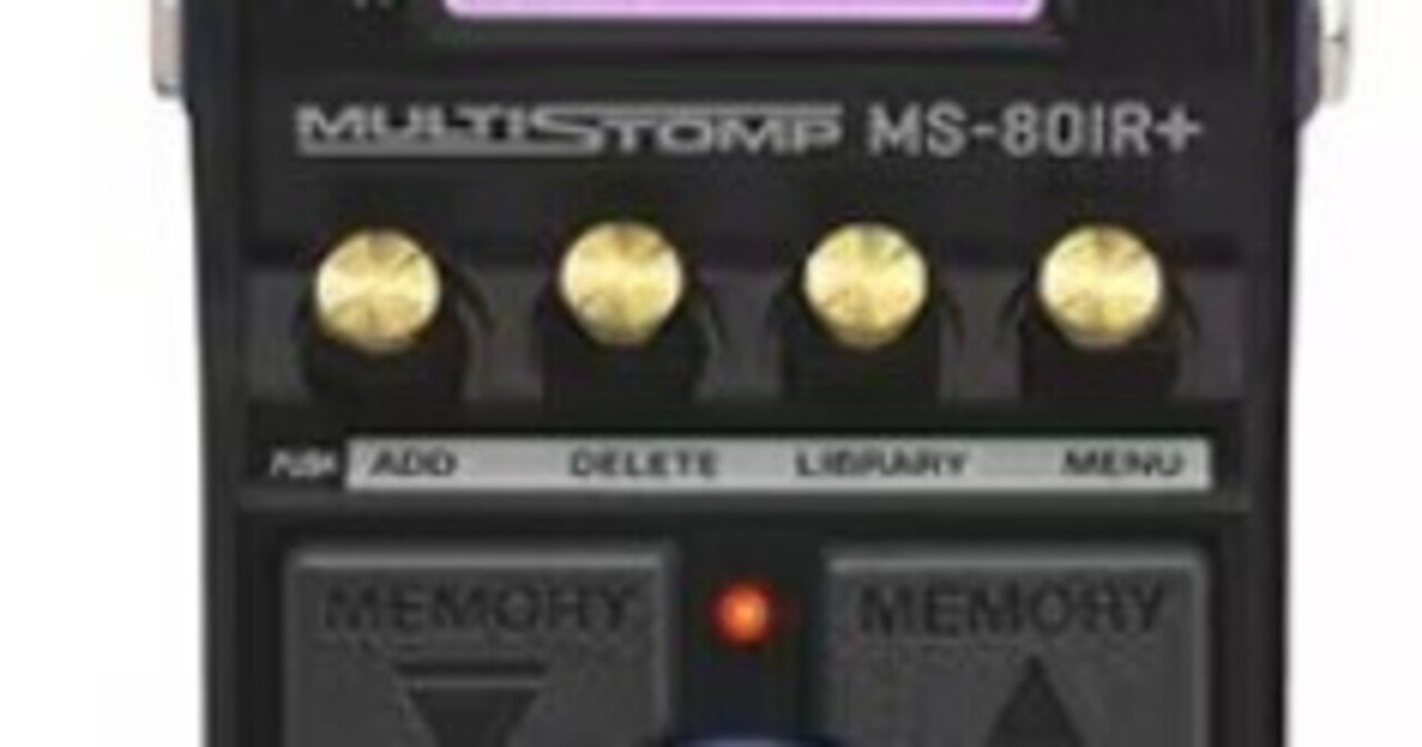 ZOOM MS-80IR+はベースでも凄い｜huaaNOTE