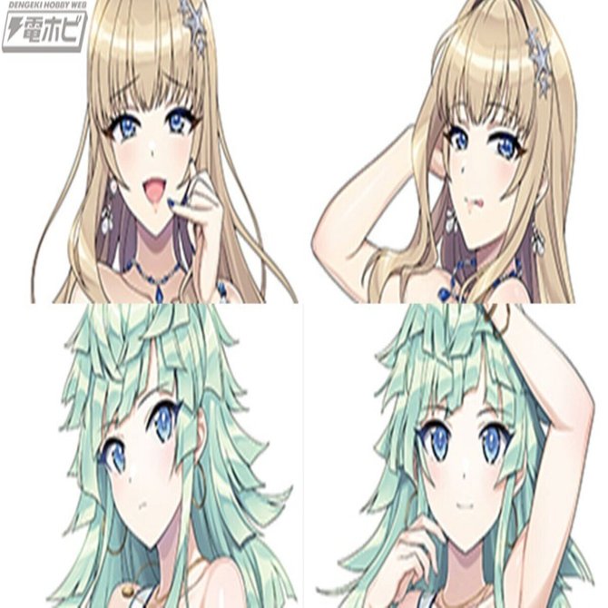 ドルフィンウェーブ』ヴィーナとセレナ・ルイスが水着姿を披露！描き