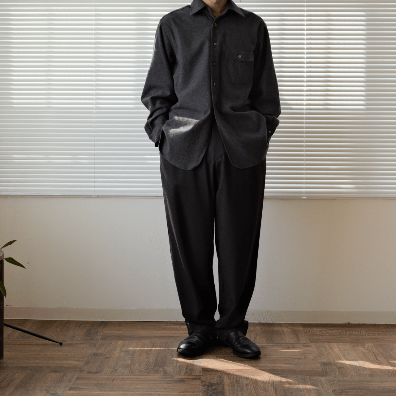 メンズウール　羽織と長着セット カヤ カヤ 【カヤ】白波メンズUV長羽織 （ブルー） - ファッション通販