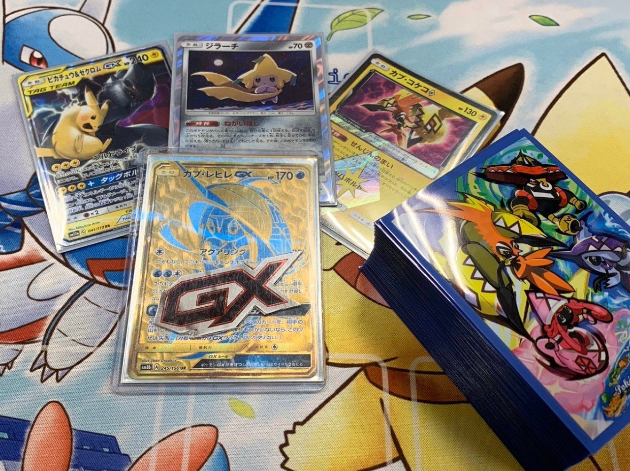 シティリーグシーズン1 10 22カードラボ秋葉原店 予選8位 ピカチュウ ゼクロムgx ジラーチサンダー 松川 Note