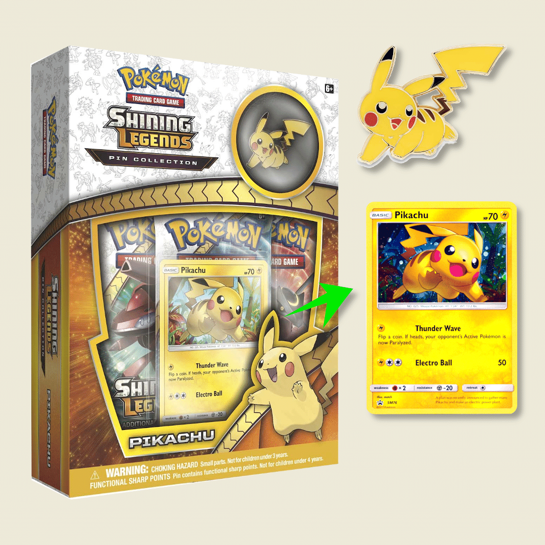 3種のプロモカードになったmatchさんのピカチュウ。各プロモが入ってい