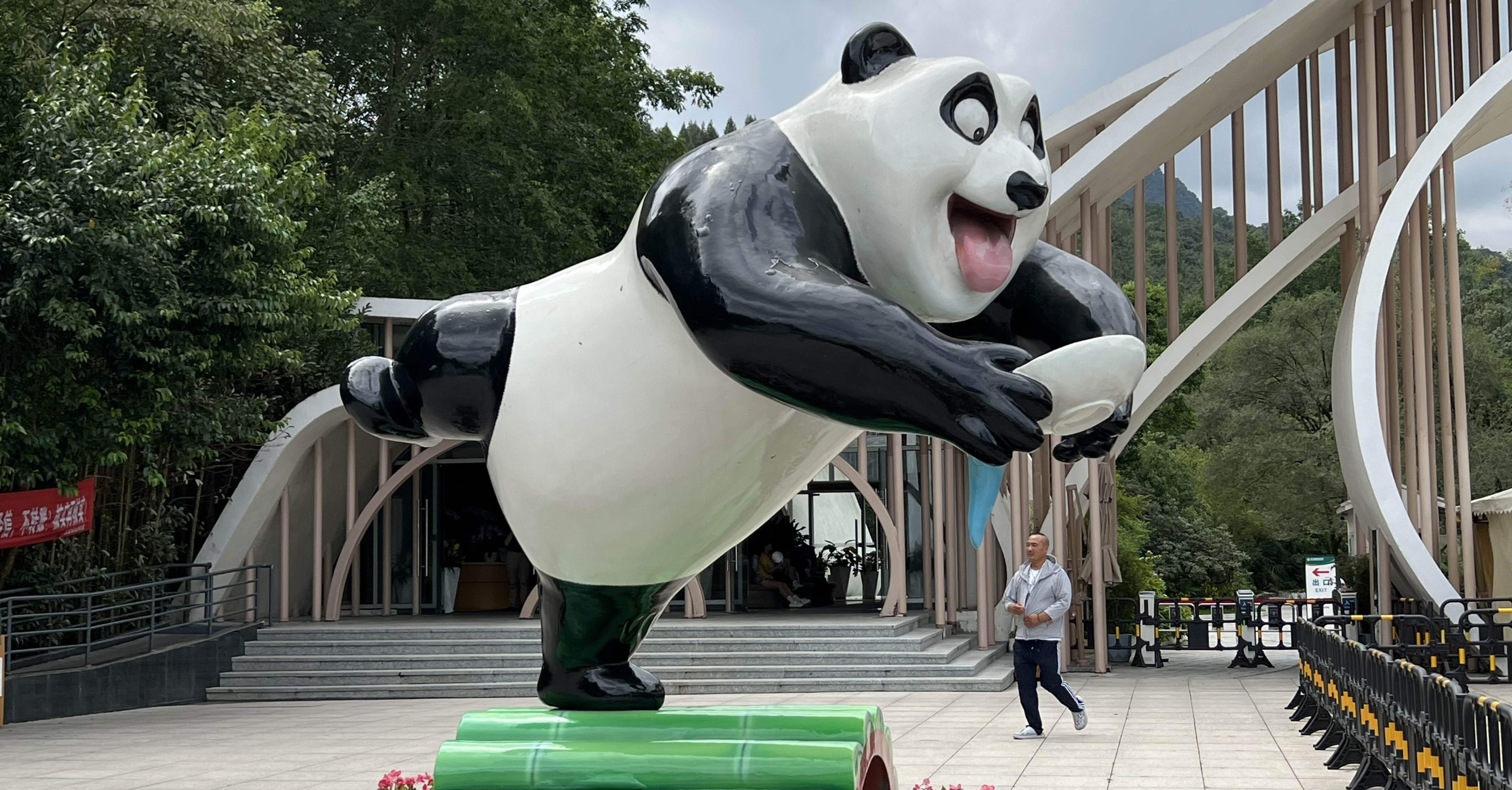 京劇パンダ 四川パンダ旅行】都江堰・熊猫谷編)中国で出会ったたくさんの