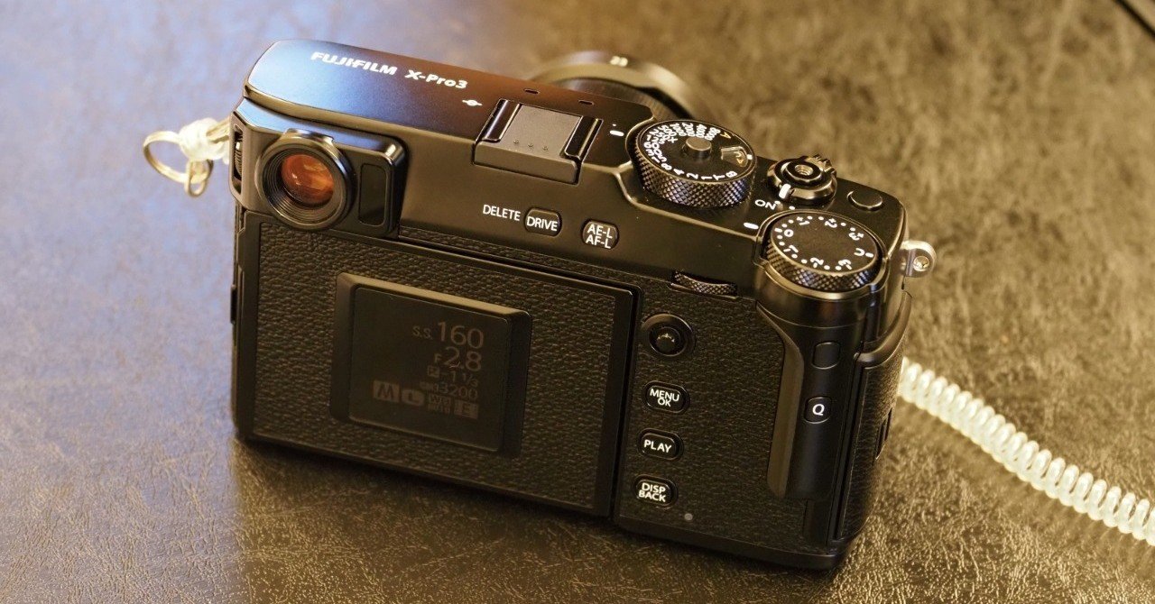 Fujifilm X-Pro3 ほぼ新品（動作確認済み) FUJIFILM X-Pro3をUI視点で考える｜koyoko | デザイナー