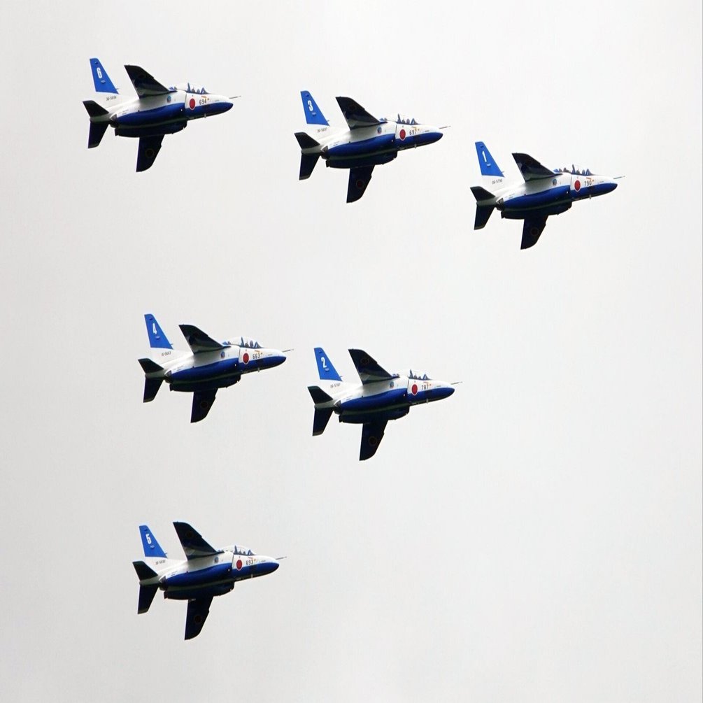 ブルーインパルスと民間航空機｜やぶ悟空