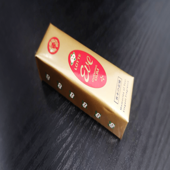 香水ガムという謎の食べ物を見つけたのでレポする【ロッテ板ガム イヴ