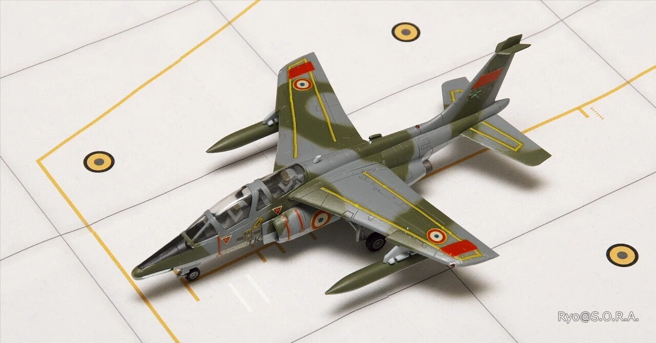 アルファルファ作戦 (1976年) プラモデル製作記 フジミ 1/72 アルファジェットE｜Ryo@S.O.R.A.