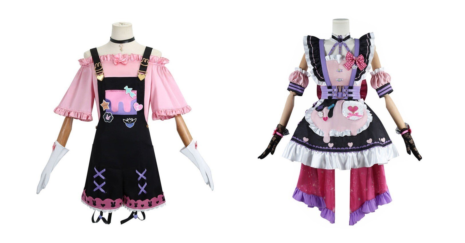 マリア マリオネット、サーニャ(葛葉)、榊ネスをコスプレ！にじさんじ