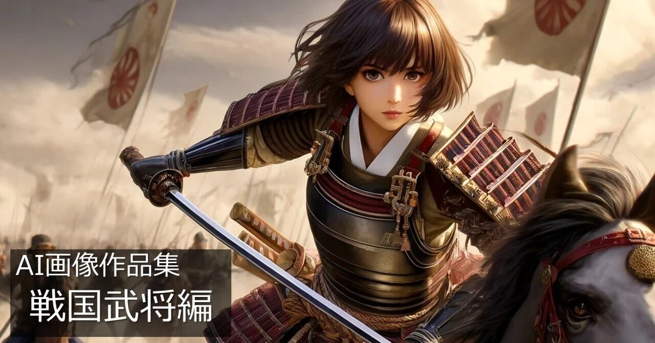 AI画像作品集「戦国武将編」｜ならなすお