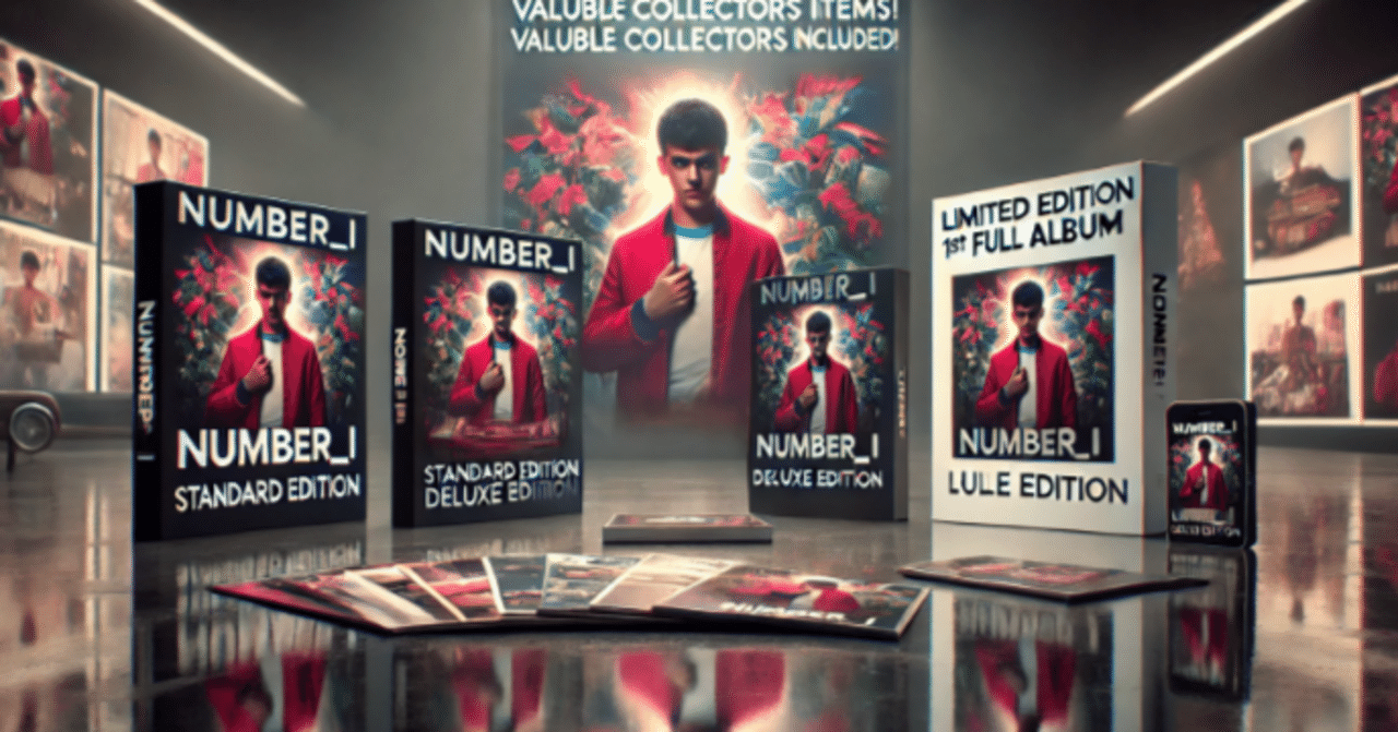 これで決まり！「Number_i」1st Full Album 3形態まとめ買い特典付き