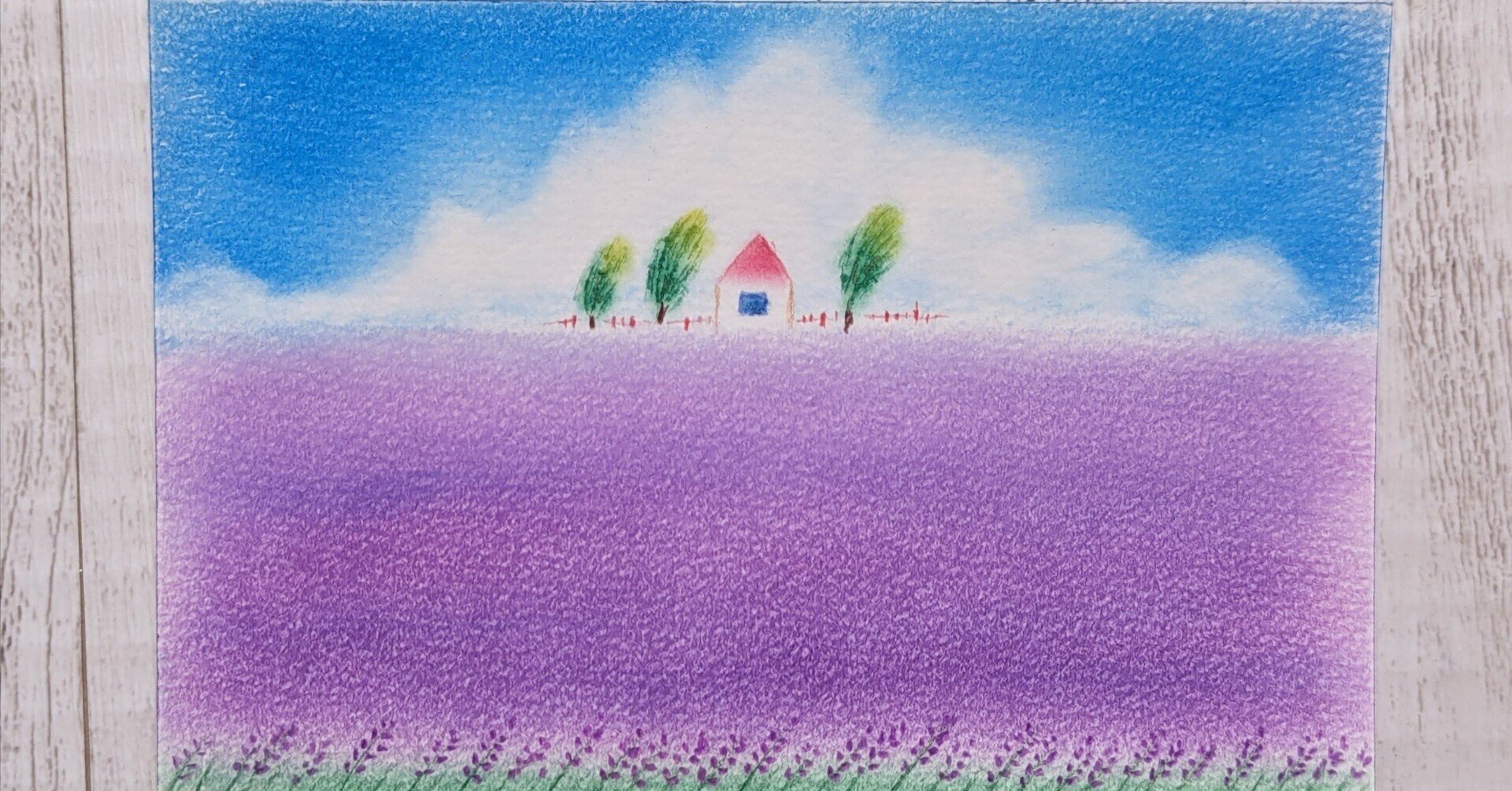 パステルアート 絵画 癒しの絵 飾りやすくてプレゼントにも大人気のフレームが続々入荷！ホスピタル