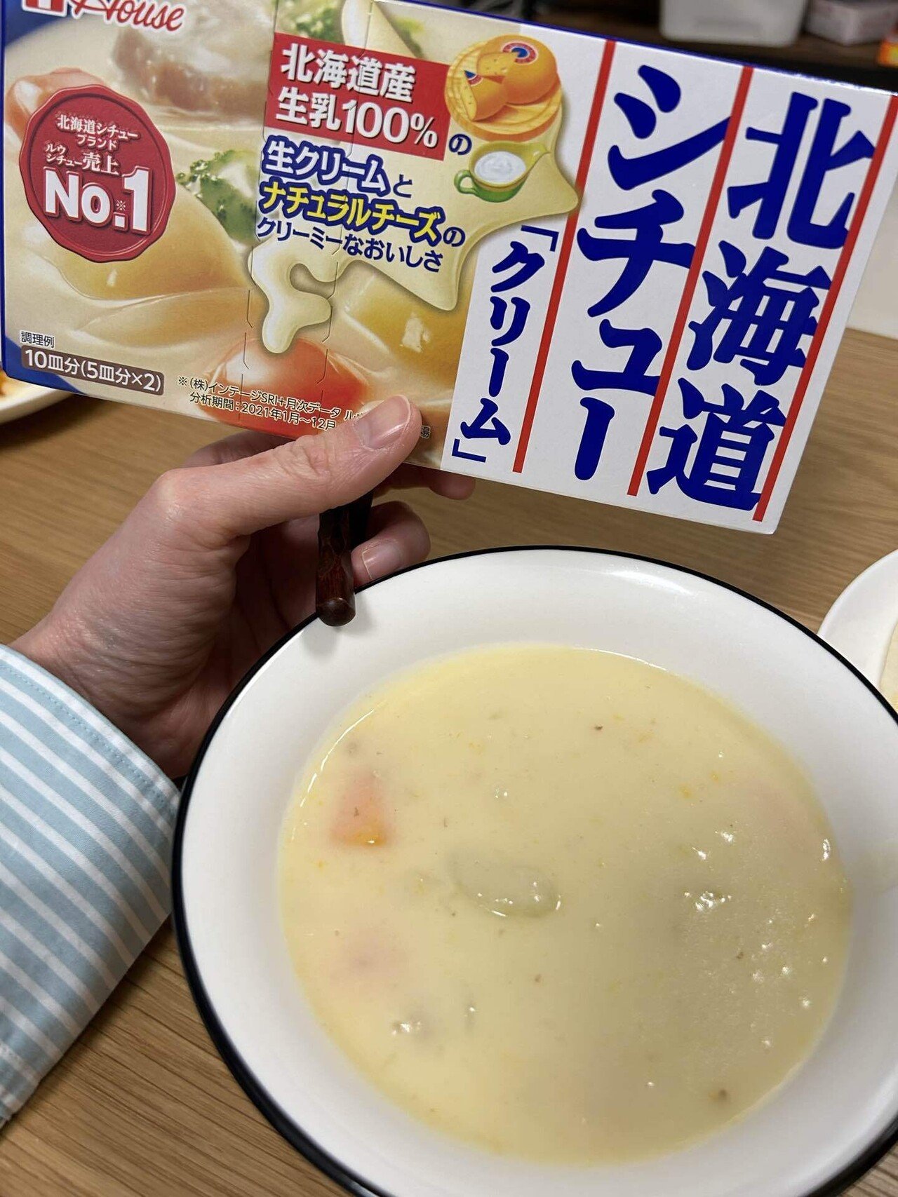 休日のシチュー クリーム 8皿分 （市販のシチューの素、食べ比べ