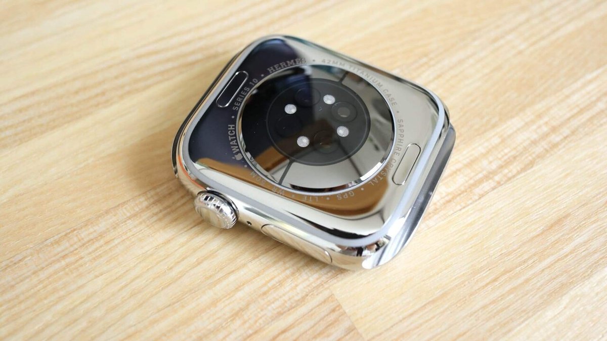 2921 未使用 Apple Watch エルメス シリーズ10 シルバーチタン Apple  