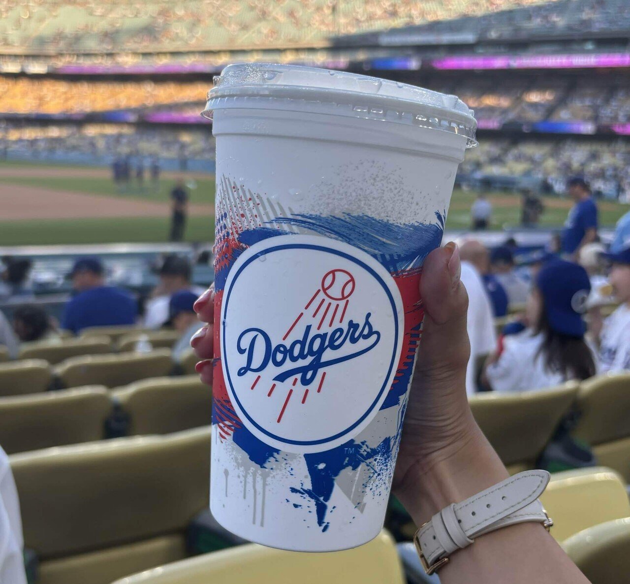 【入手困難現地購入】マニア垂涎“新品ドジャース　ドジャースタジアム35周年CAP LA✈️DAY5🧡初めてドジャースタジアムに行く方へ⚾️｜まーる