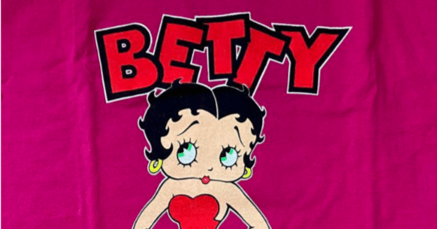 BETTY BOOP👠 ベティーブープのTシャツをレスキューした💃1988年製