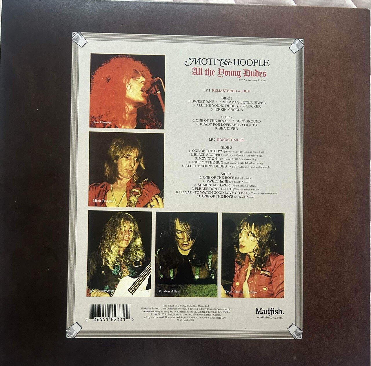 MOTT THE HOOPLEの作品(CBS時代)｜domus