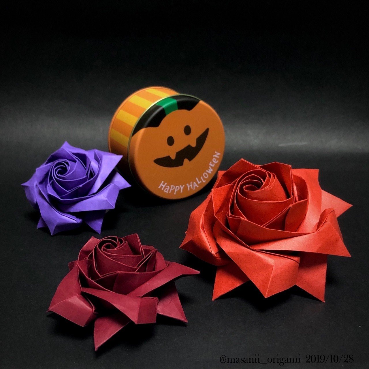 佐藤ローズをハロウィン仕立てに！ 〜剣咲き×タント35cm〜｜まさにぃ