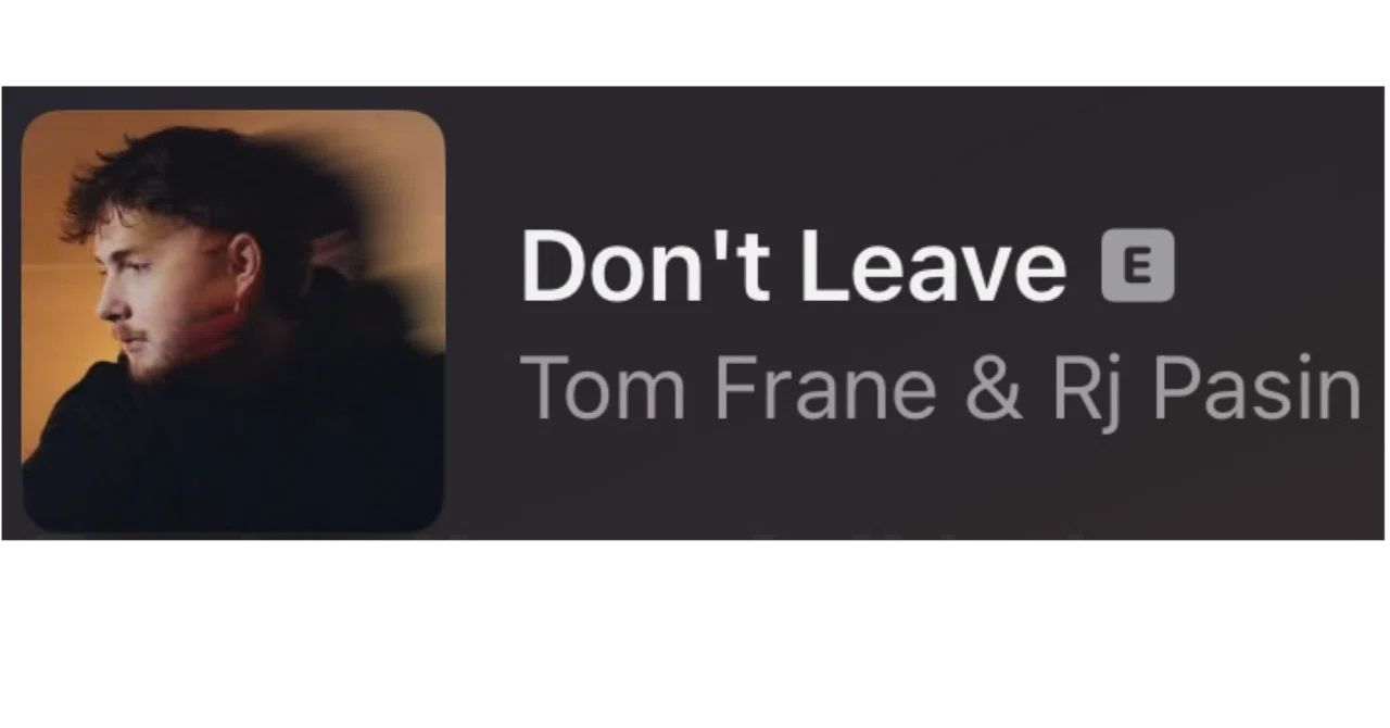 Don’t leave/Tom Frane&Rj Pasin 和訳｜disappear