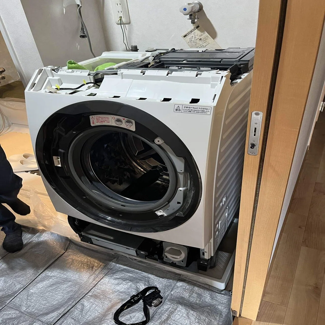 61 ドラム式洗濯機の分解洗浄にチャレンジ｜RI