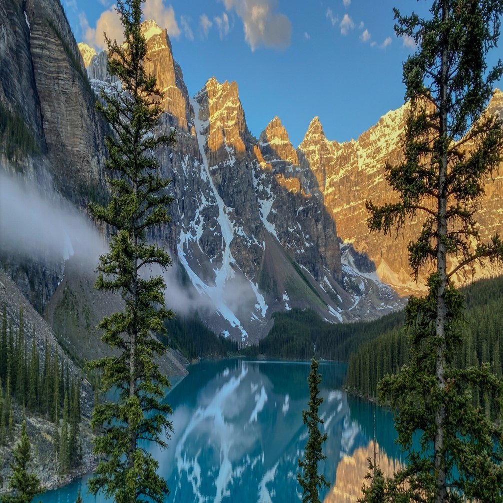 カナダの風景 バンフ国立公園の夕日 カナダの風景 | Beautiful Photo.net | 世界の