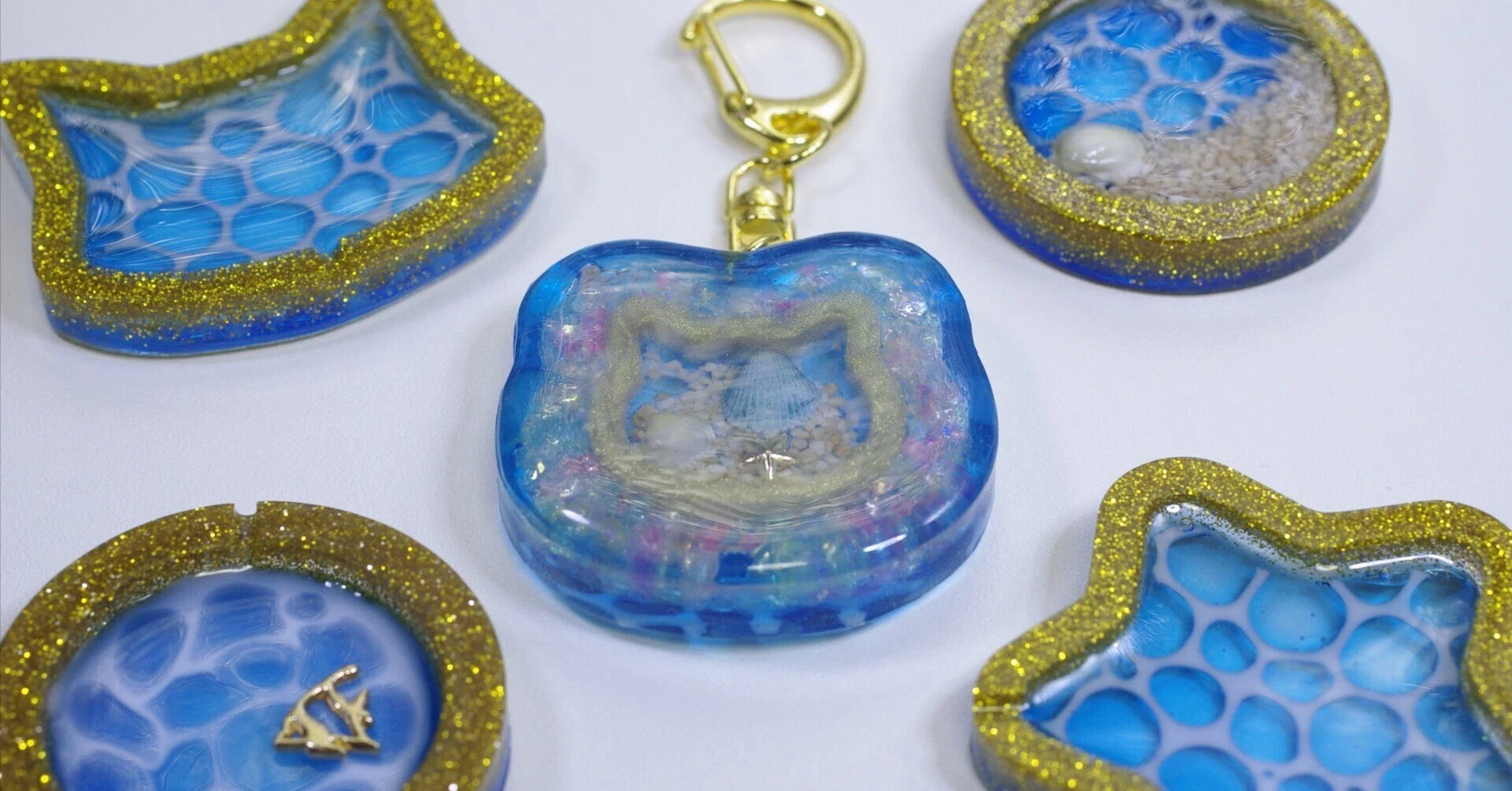 レジンダブルシェイカー水色 レジンモールド シェイカーモールド