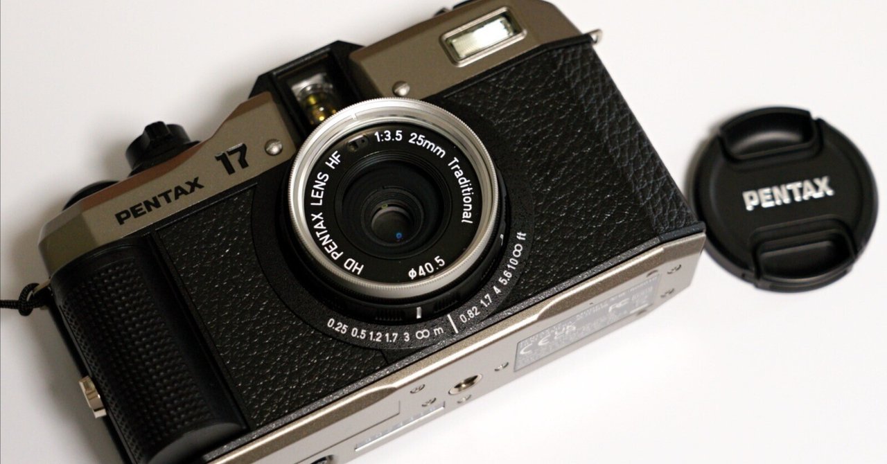 11．蘇ったフィルムカメラ PENTAX17＜カメラ＞｜神成