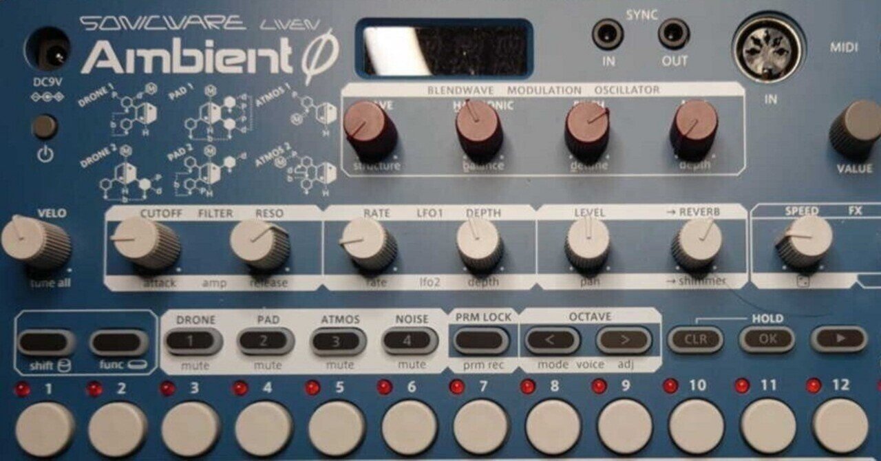 鍵盤楽器 Liven Ambient zero Sonicware 鍵盤楽器 sonic ware ambient 0 LIVEN Ambient Ø – SONICWARE