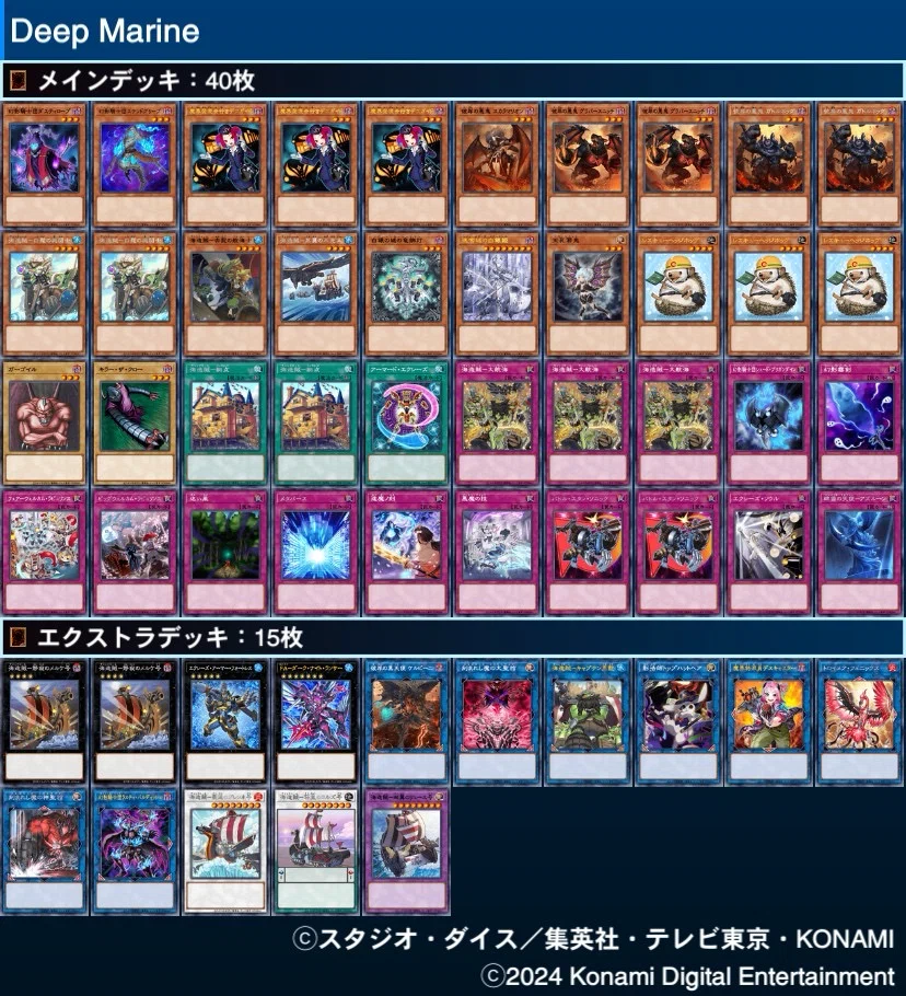 遊戯王デッキ紹介『Deep Marine』｜らんどる