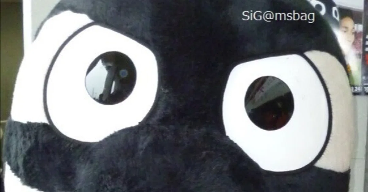 グランパスくんバッグ（製作：2017年10月）｜バッグ製作者SiG