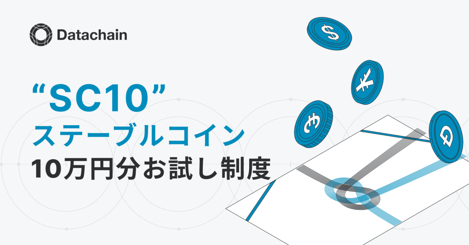 実践から学ぶ！ご入社時ステーブルコイン10万円お試し制度『SC10』を開始｜Datachain