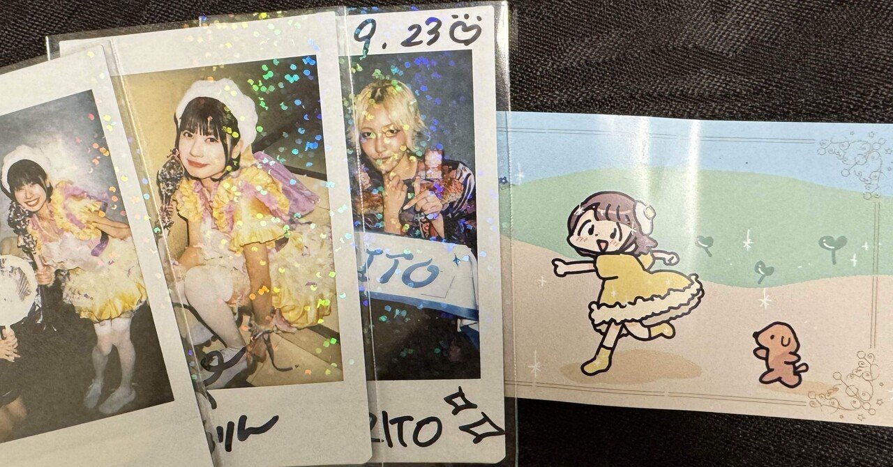 ぺろりんチェキ38枚セット ついに念願のぺろりんとRITOとチェキ！！チェキレポ＆ライブレポ