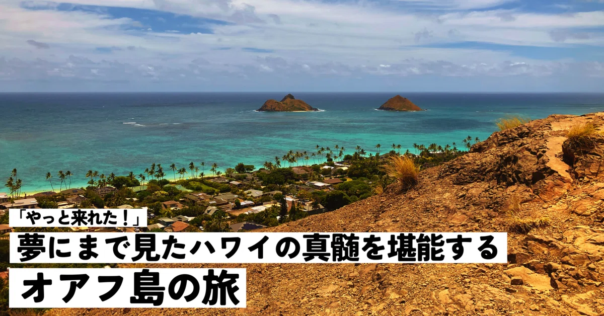 やっと来れた！」夢にまで見たハワイの真髄を堪能するオアフ島の旅