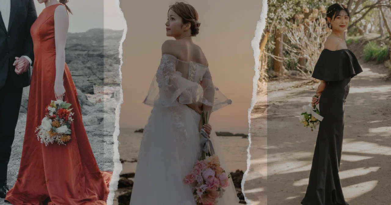 2024最新】結婚式前撮りで人気なドレスデザイン5選👗｜THE STORY