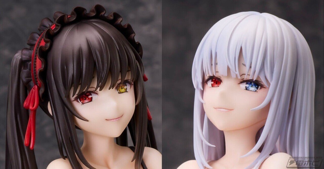 デート・ア・バレット』時崎狂三と白の女王がランジェリー姿で