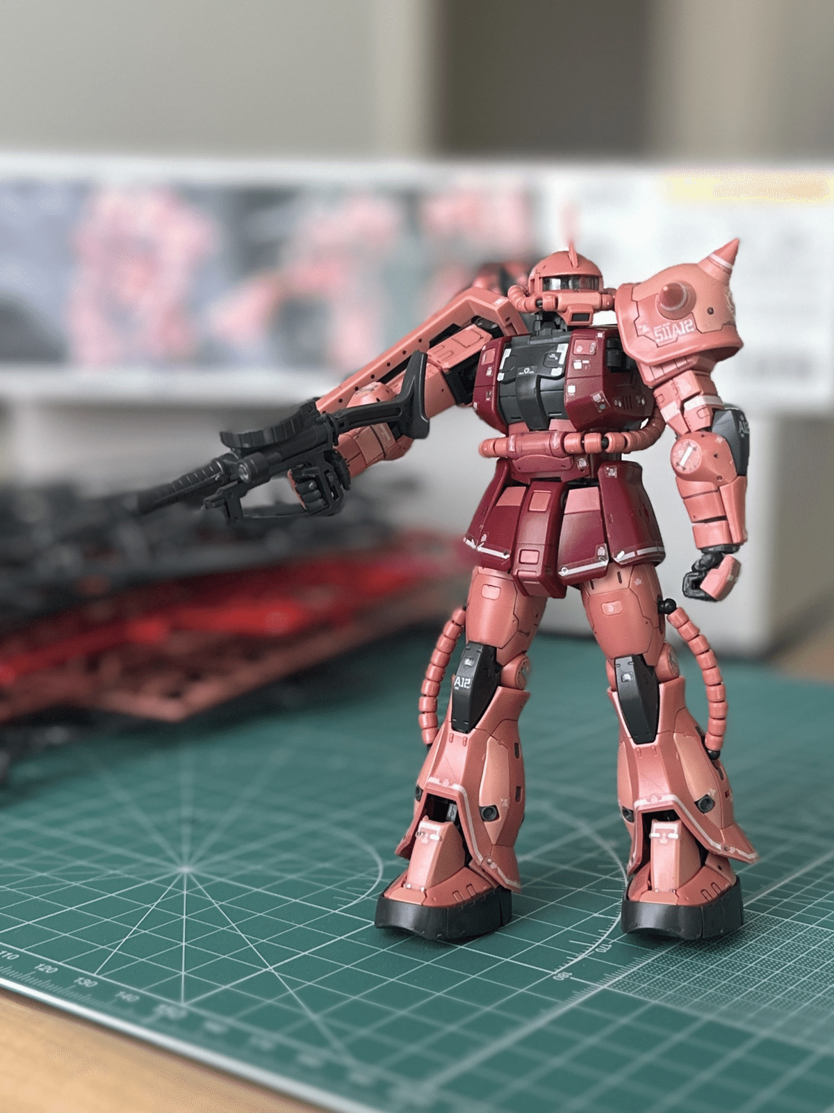ガンプラ製造記〜シャア専用ザク〜｜上総。
