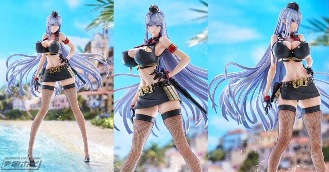 戦場のヴァルキュリア4』より、セルベリア・ブレスが1/7スケール