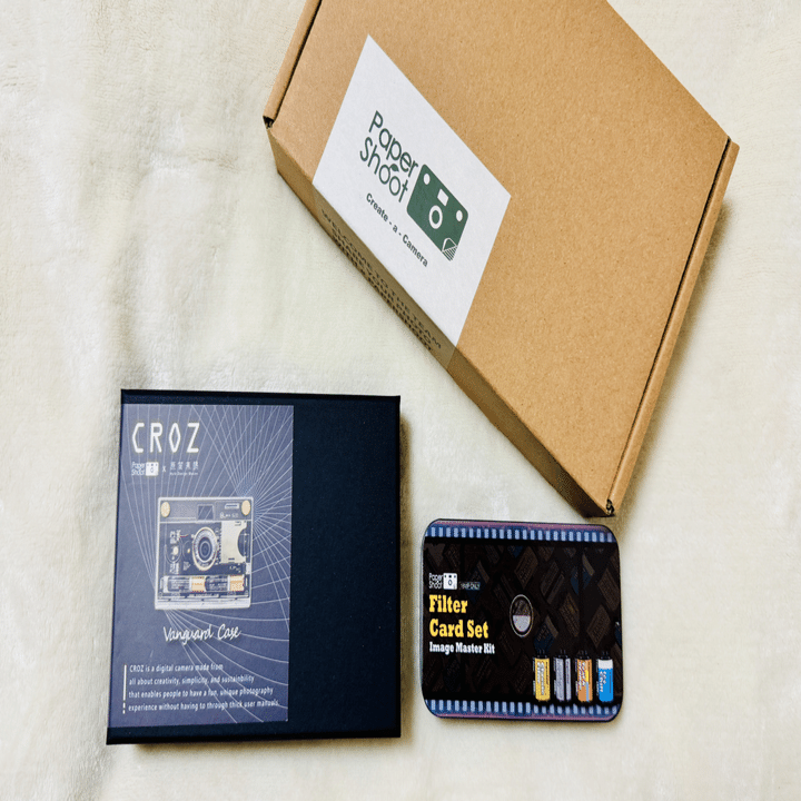 PaperShootとフィルターカードセットと写真と私｜Aki Yamaki