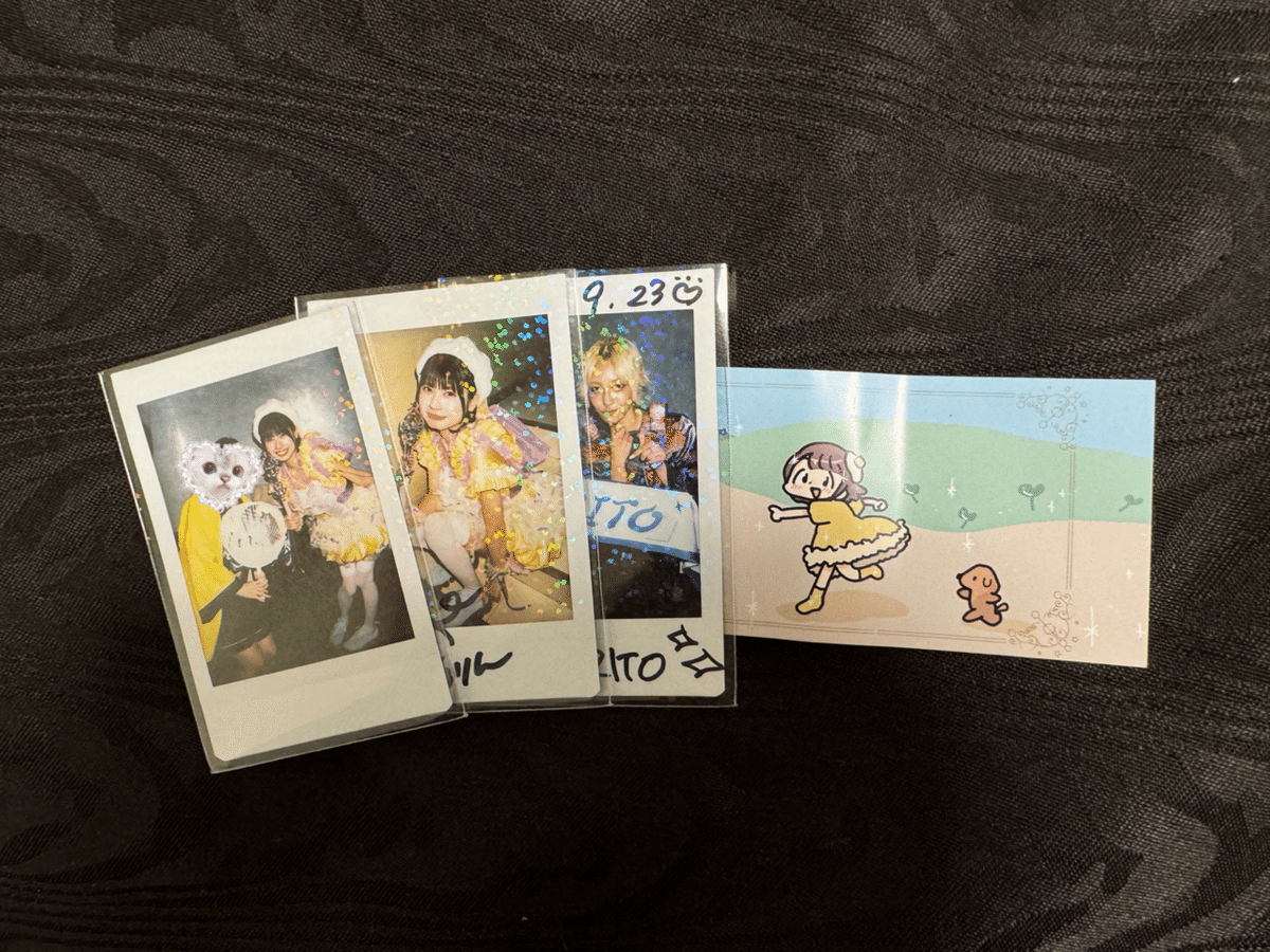 ついに念願のぺろりんとRITOとチェキ！！チェキレポ＆ライブレポ