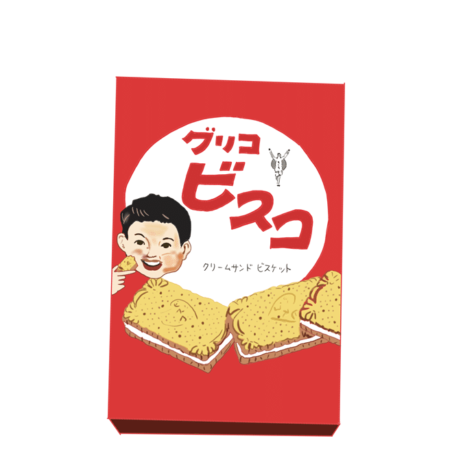 昭和レトロ ビスコ ブリキ空き大缶 Yahoo!オークション -「ビスコ 缶