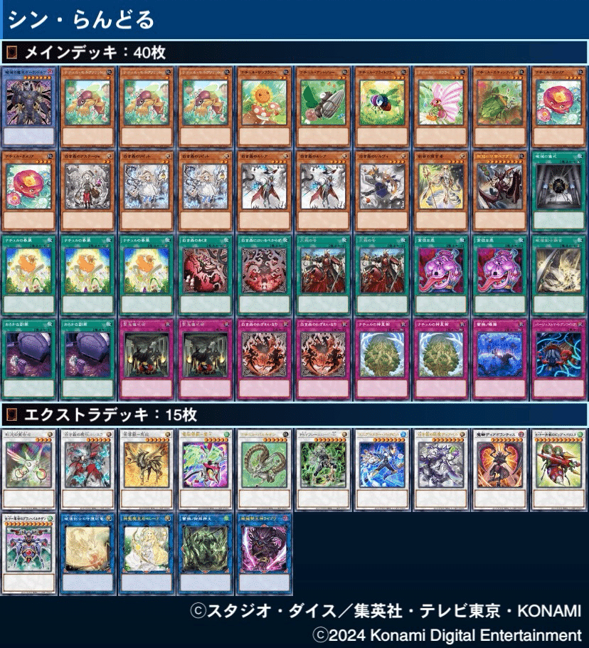 遊戯王デッキ紹介『シン・らんどる』｜らんどる