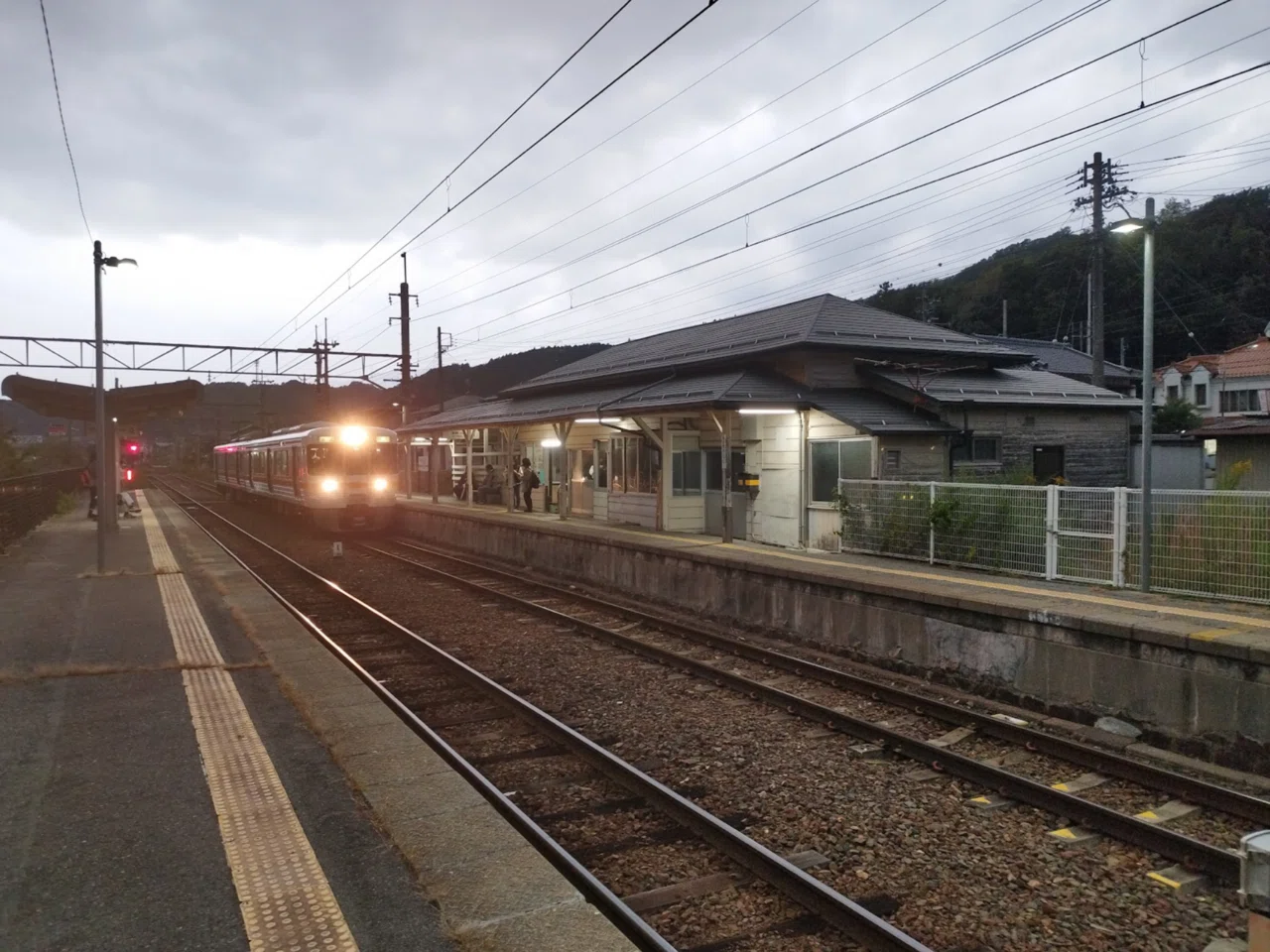 飯田線各駅訪問】63 元善光寺駅｜線路と鹿