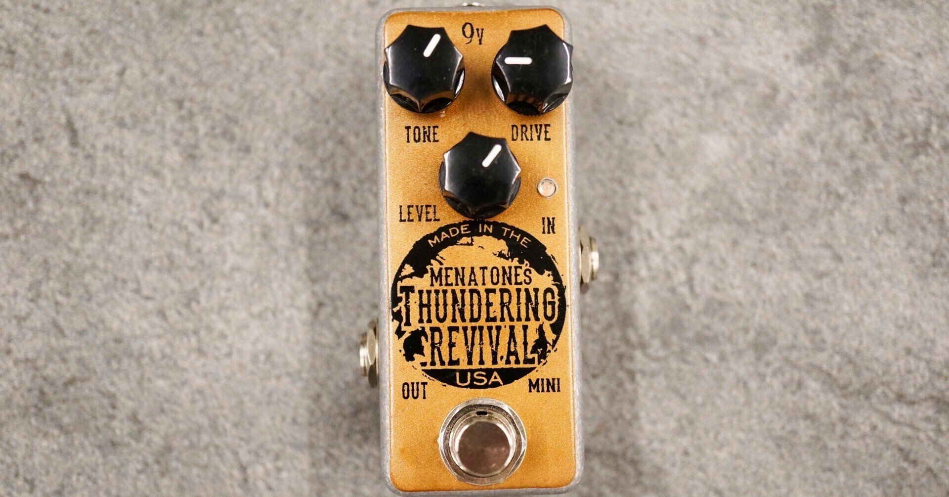 ぶっといナチュラル系オーバードライブ！Menatone Thundering Revival