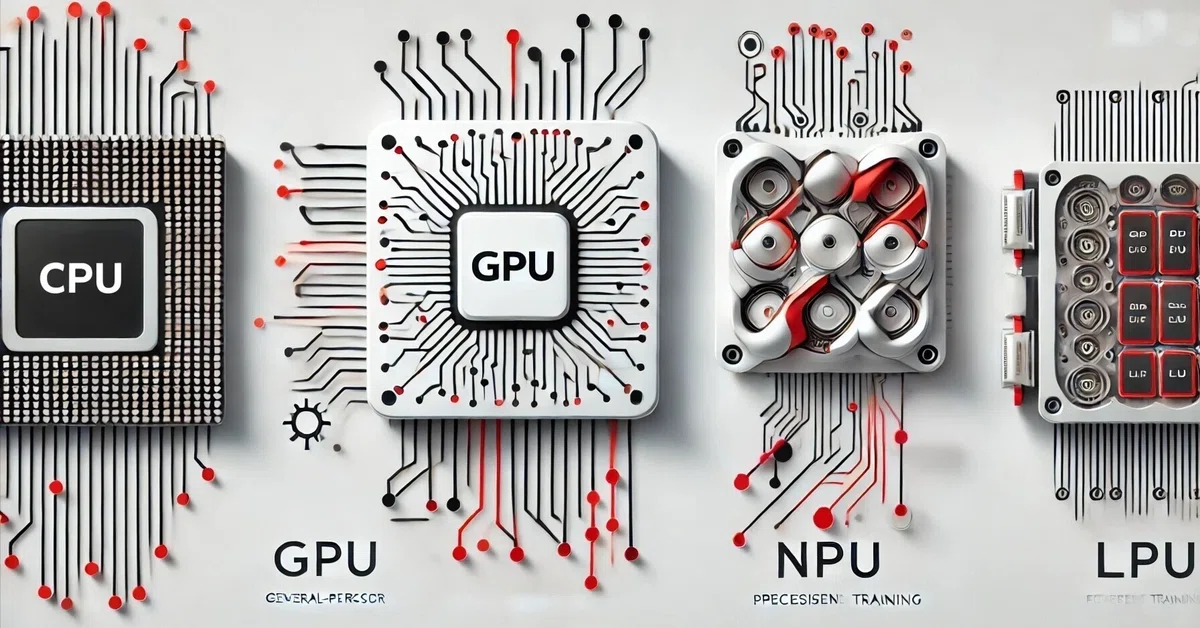 GPU、NPU、LPUとは? AI時代のプロセッサを比較してみた|LoVR