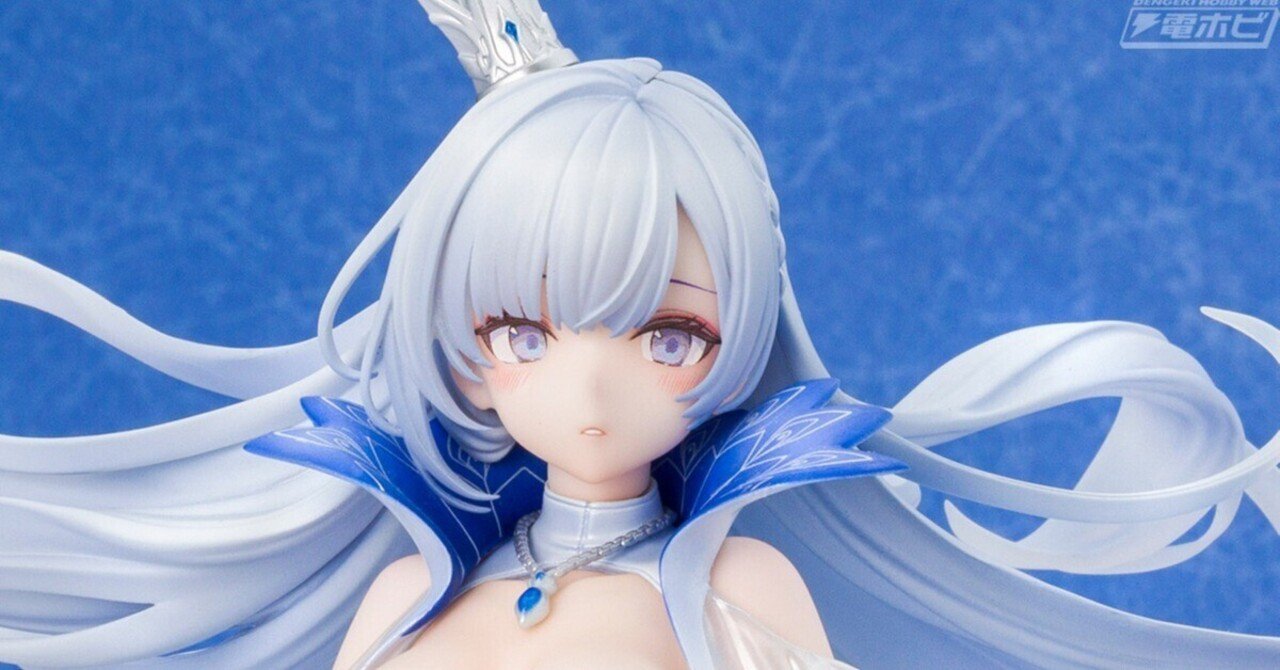 アズールレーン』アーガスが透明感溢れるドレス姿でフィギュア化
