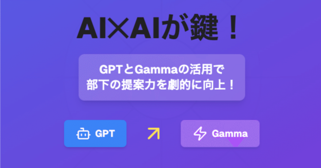 経営者が知るべき提案資料作成の極意：GPTとGammaの活用｜高橋祐太